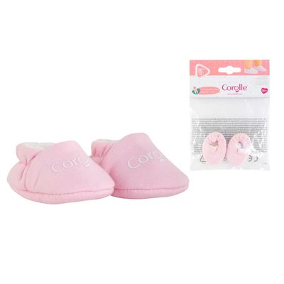 Pink Slippers - 12” Doll
