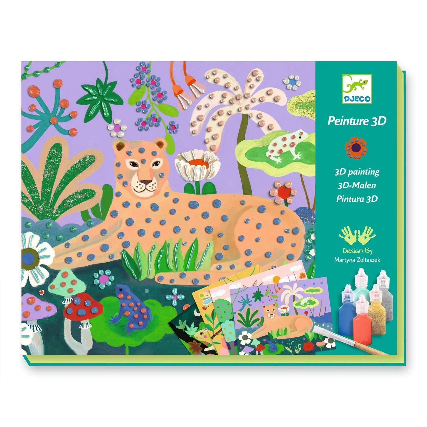 Tropical Forest 3D Painting