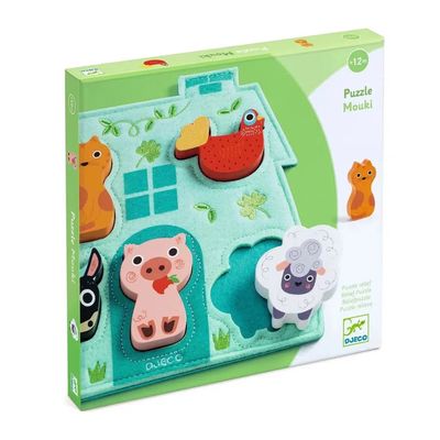 Wooden Puzzles Mouki