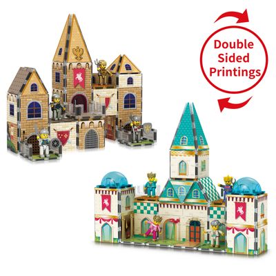 Picasso Tiles - Middle Age Medieval &amp; Castle Theme Set