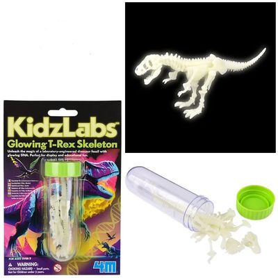 KidzLabs - Glowing T-Rex Skeleton