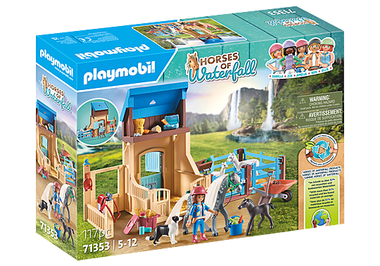 Horse Stall with Amelia and Whisper - Playmobil 71353