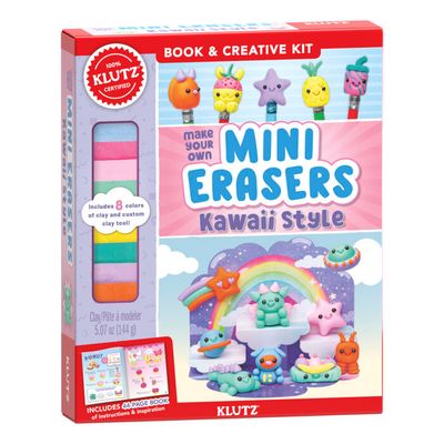 Make Your Own Mini Erasers - Kawaii Style