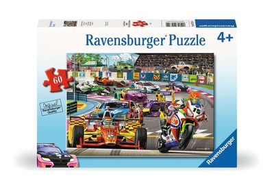 Racetrack Rally - 60 Pc. Puzzle