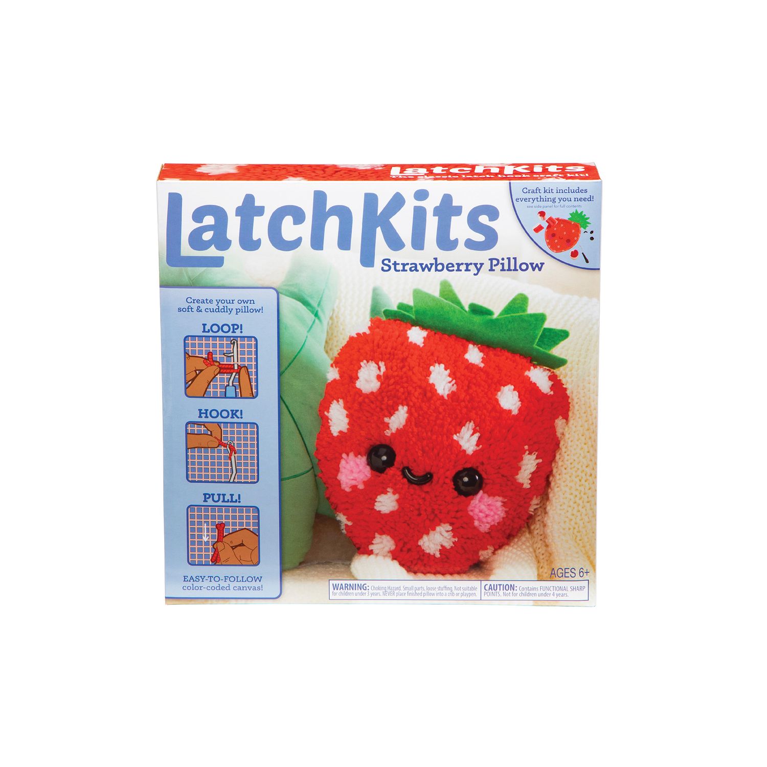 Strawberry Pillow - Latch Kit