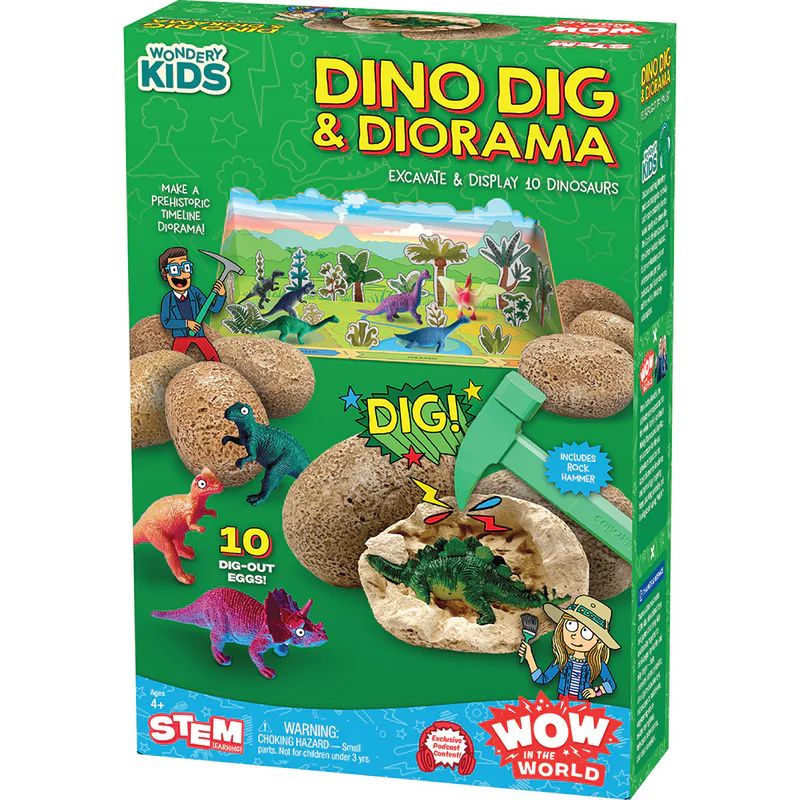 Wow in the World: Dino Egg Dig and Diorama