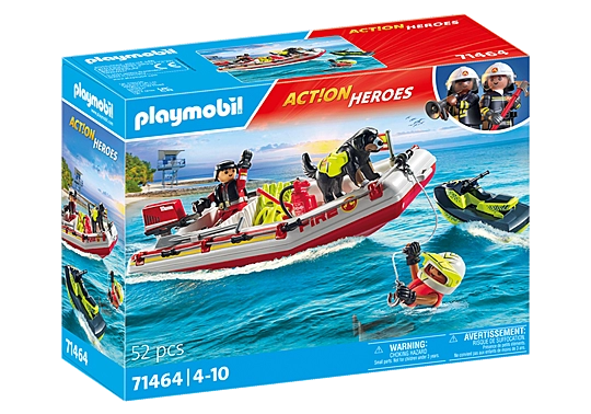 Fireboat with Aqua Scooter - Playmobil 71464