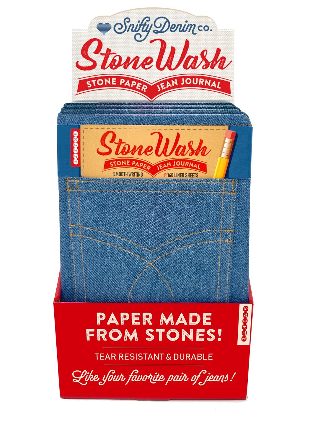 Stone Wash Jean Journal