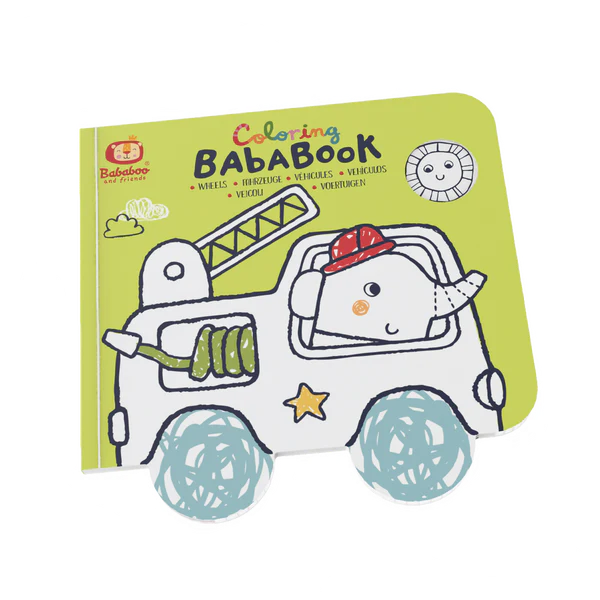 Coloring BabaBook - Wheels