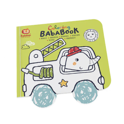 Coloring BabaBook - Wheels