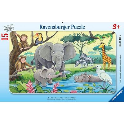 Young Animals Under Water - 15 Pc. Puzzle