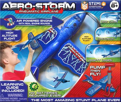 Aero-Storm Pneumatic Airplane