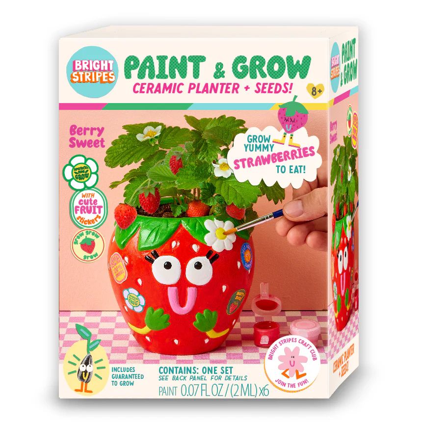Paint &amp; Grow - Strawberries