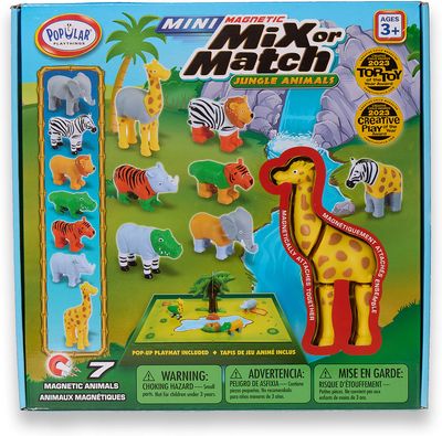 Mini Magnetic Mix or Match -Jungle