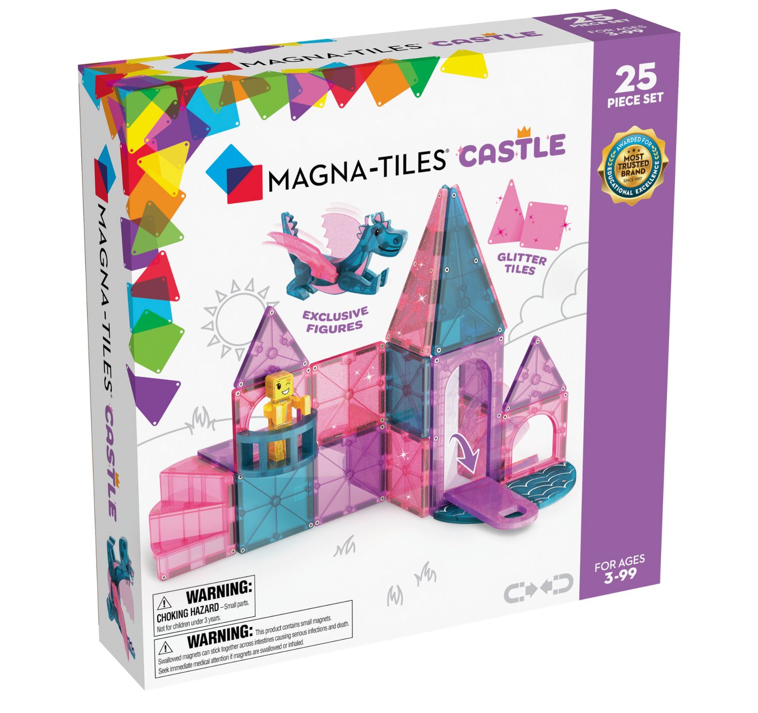 Magna-Tiles Castle 25 piece