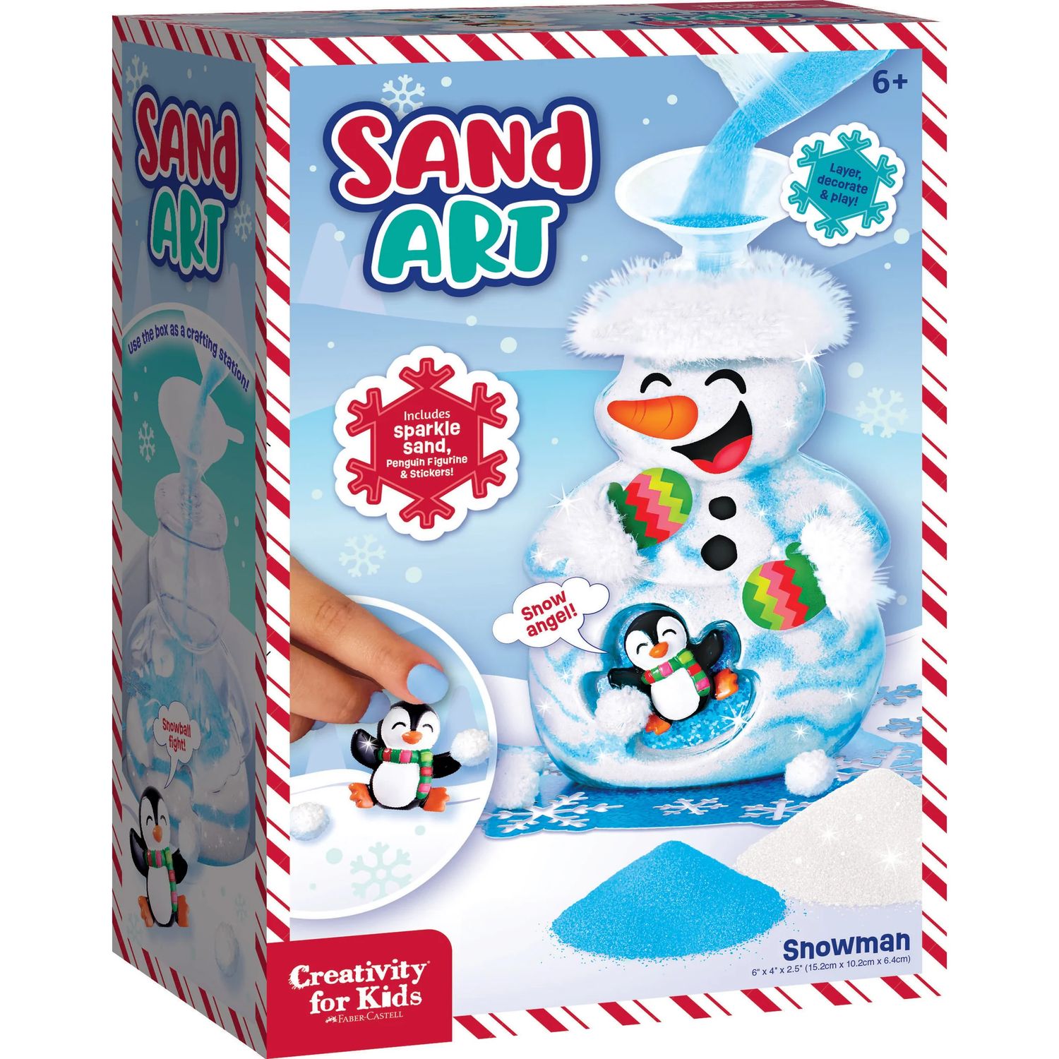 Sand Art - Snowman