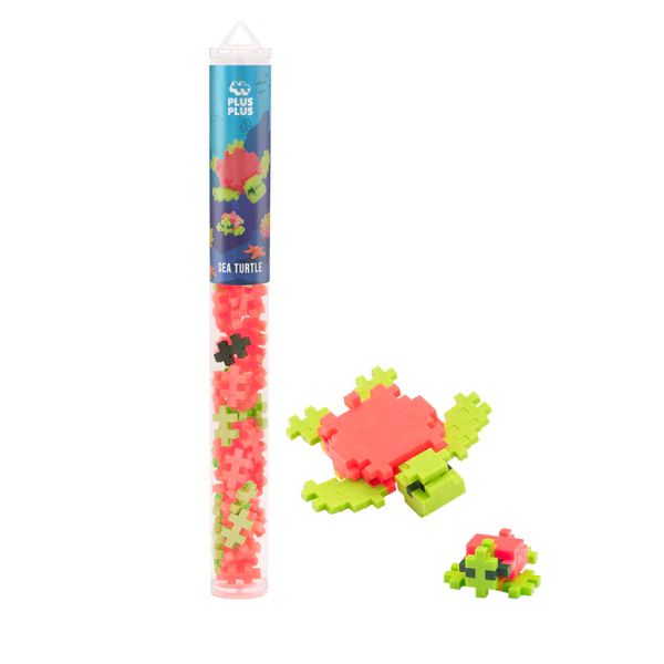 Plus-Plus Sea Turtle Tube