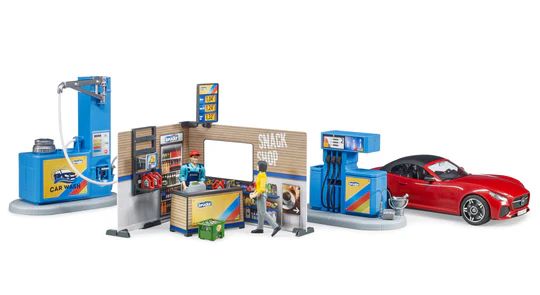 bworld Gas Station with Car Wash (62111)