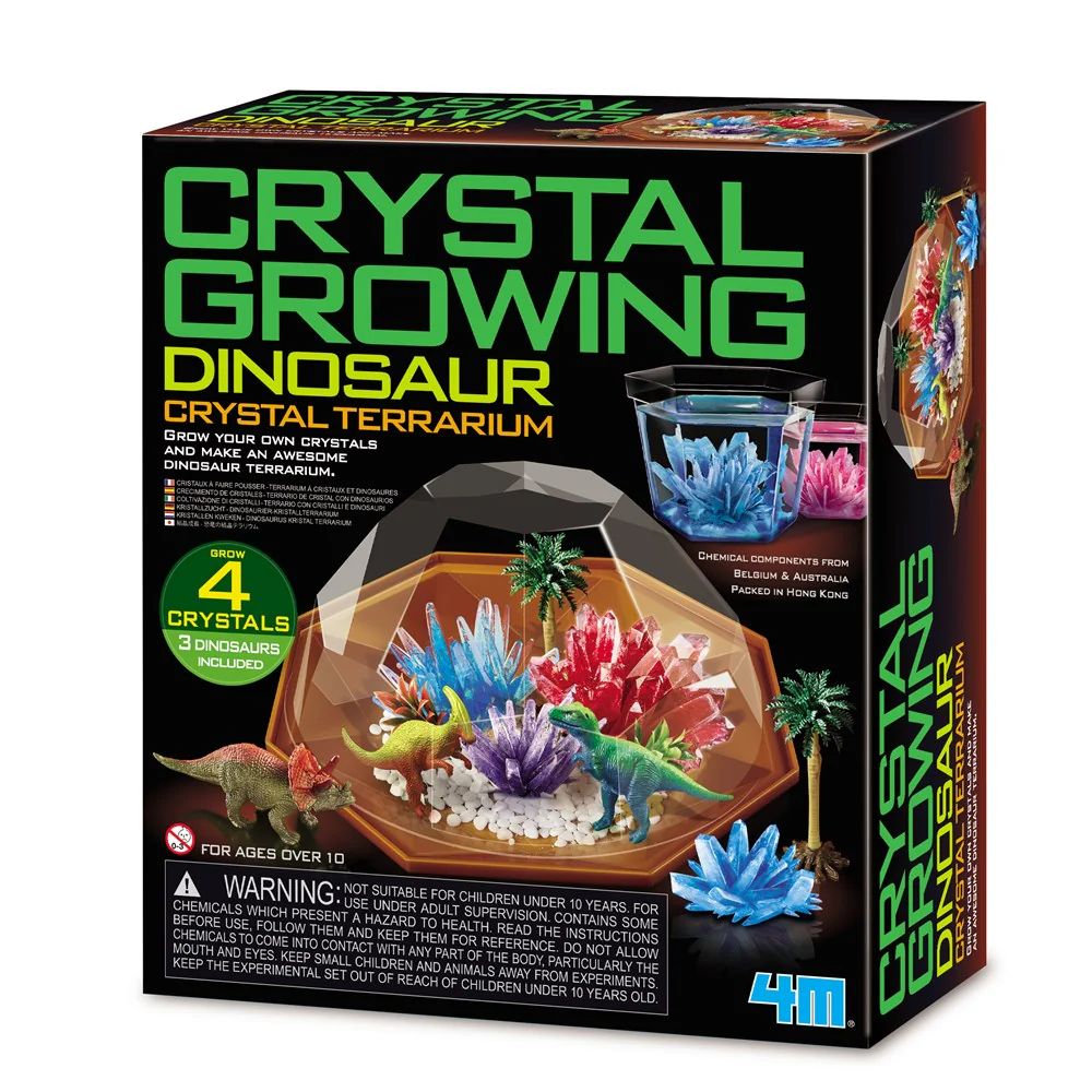 Crystal Growing - Dinosaur