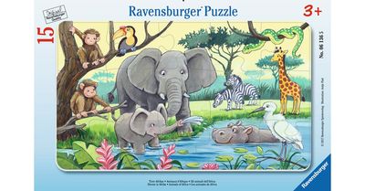 Animals of Africa - 15 Pc. Puzzle