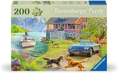Summer Lake House - 200 Pc. Puzzle