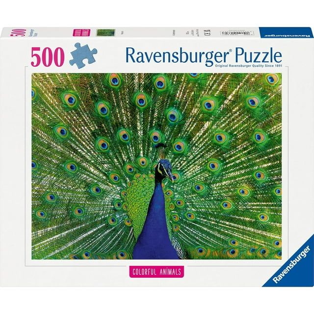 Peacock - 500 Pc. Puzzle