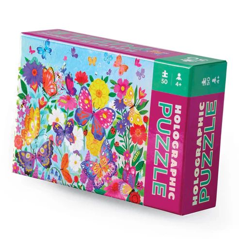 Holographic Puzzle - Butterflies - 50 piece