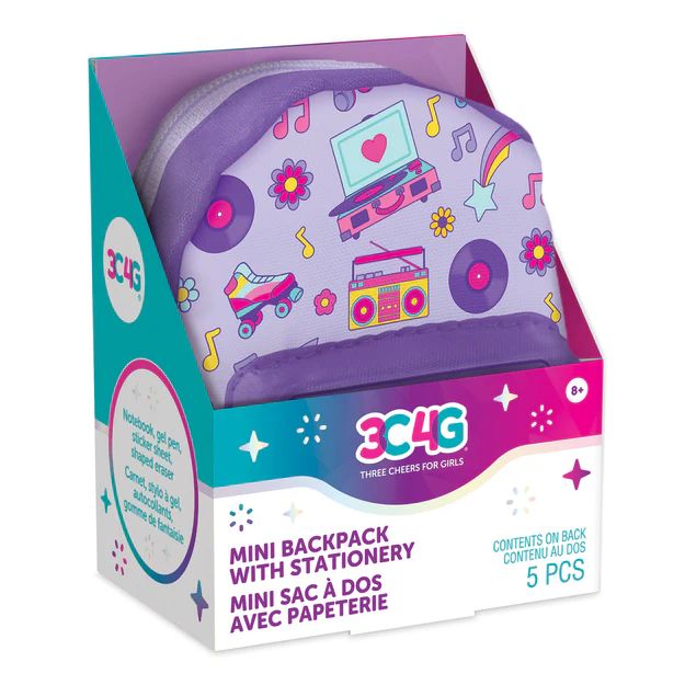 Mini Backpack Retro Gamer Stationery