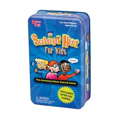 Scavenger Hunt for Kids Tin