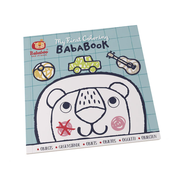My First Coloring BabaBook - Objects