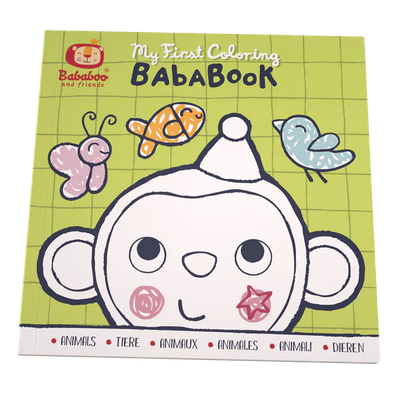 My First Coloring BabaBook - Animals