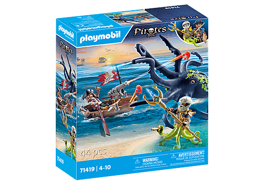 Battle with the Giant Octopus - Playmobil 71419