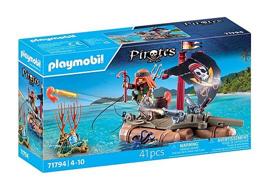 Pirate Raft with Treasure - Playmobil 71794