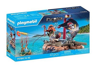 Pirate Raft with Treasure - Playmobil 71794