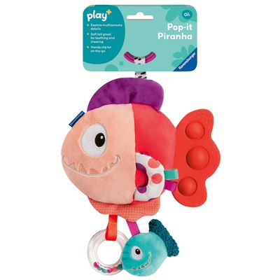 Pop-it Piranha (red)
