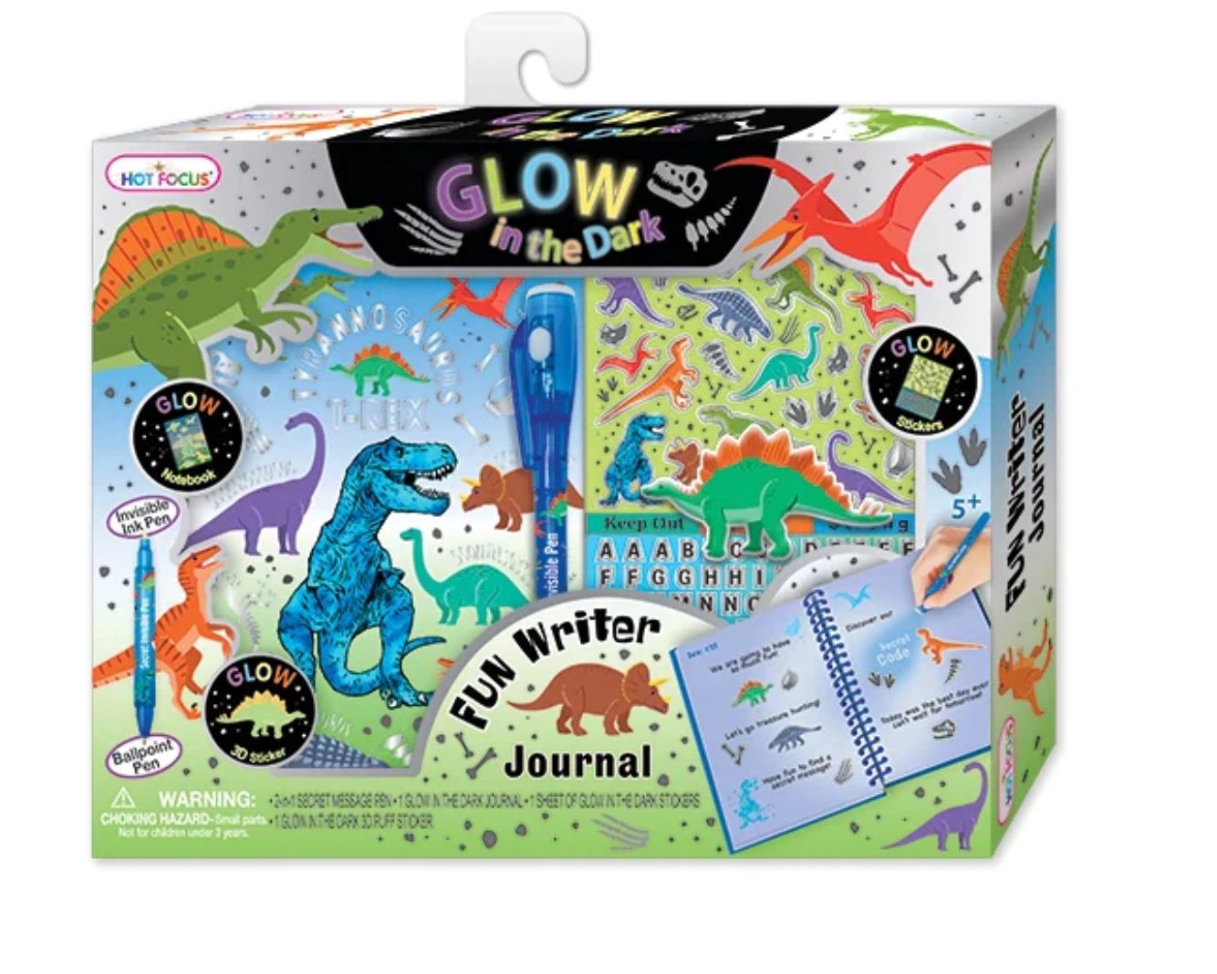 Glow in the Dark Fun Writer - Dino