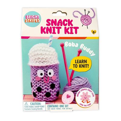 Snack Knit Kit - Boba Buddy