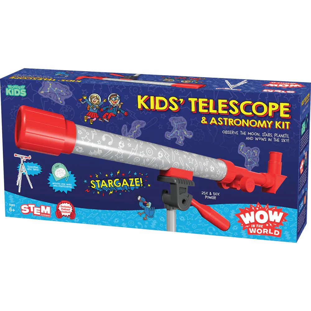 Wow in the World: Kids&#39; Telescope &amp; Astronomy Kit