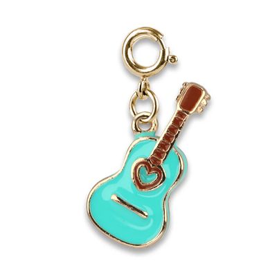 Gold Rebel Girls Blue Guitar