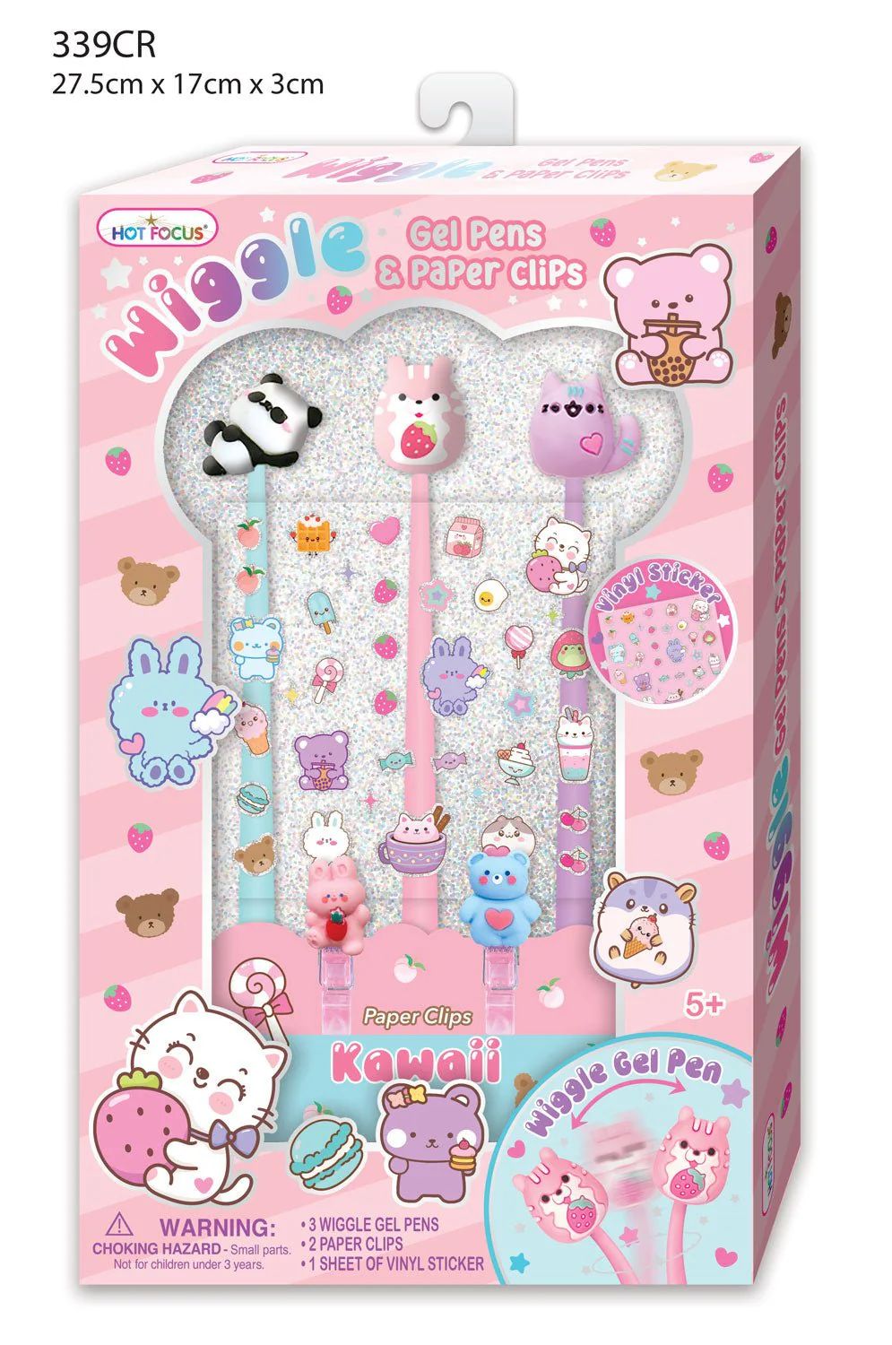 Wiggly Gel Pens - Critters