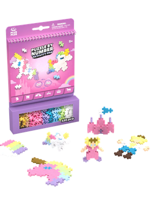 Puzzle By Number Activity Pad - Fairytale