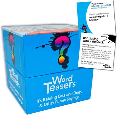 Word Teasers - It’s Raining Cats &amp; Dogs