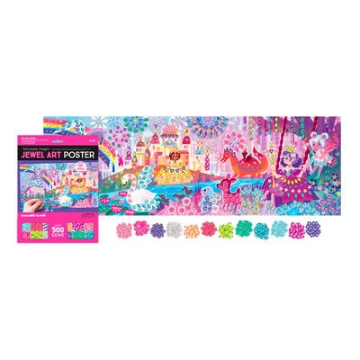 Jewel Art Poster - Fairytale Magic