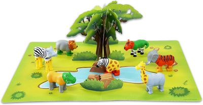 Mini Magnetic Mix or Match -Jungle