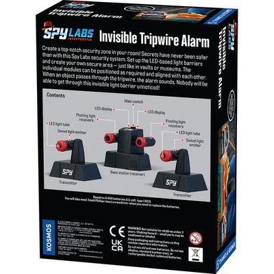 Spy Labs: Invisible Tripwire Alarm