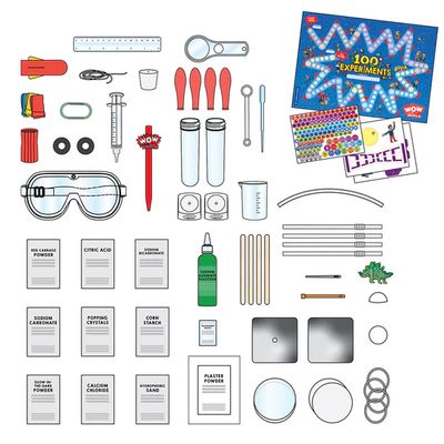 Wow in the World: 100 Experiments That WOW!