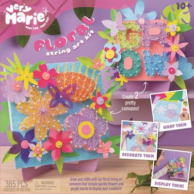 Floral String Art Kit