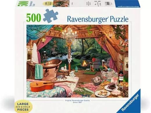 Cozy Glamping - 500 Pc. Large Format Puzzle