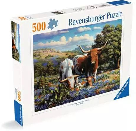 Loving Longhorns - 500 Pc. Puzzle