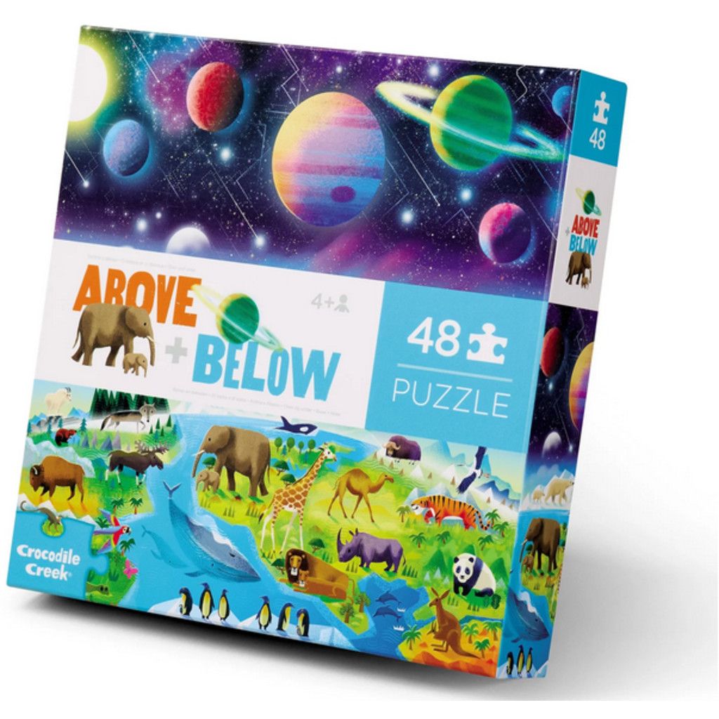 Above &amp; Below Puzzle Earth &amp; Space - 48 pc